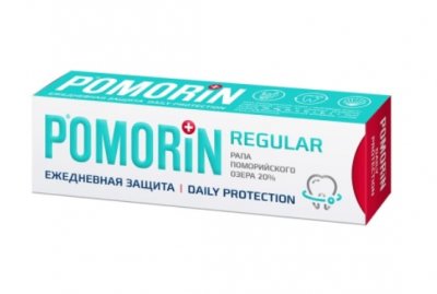 Купить pomorin (поморин) зубная паста ежедневная защита, 100мл в Павлове