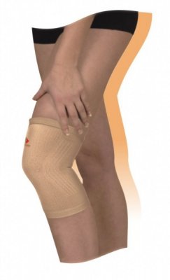 Купить бинт медицинский эластичный трубчатый для фиксации коленного сустава размер 3, бежевый (арт 9605-02) в Павлове