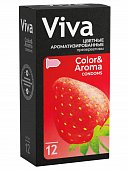 Купить viva (вива) презервативы ароматизированные цветные 12шт в Павлове