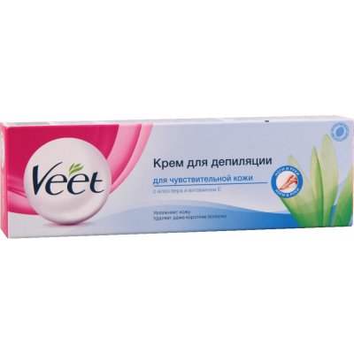 Купить veet (вит) крем для депиляции для чувствительной кожи, 100мл в Павлове