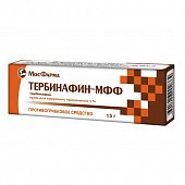 Купить тербинафин-мфф, крем для наружного применения 1%, 15г в Павлове