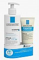 La Roche-Posay (Ля Рош Позе) Липикар набор: бальзам тройного действия AP+М, 400 мл+ масло для душа AP+ смягчающее, 100мл