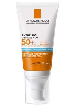 La Roche-Posay Anthelios UVMune 400 (Ля Рош Позе) крем для лица увлажняющий солнцезащитный SPF50+/PPD30, 50мл