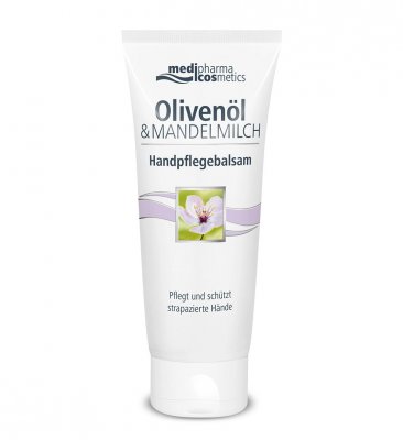 Купить медифарма косметик (medipharma cosmetics) olivenol бальзам для рук с миндальным маслом, 100мл в Павлове