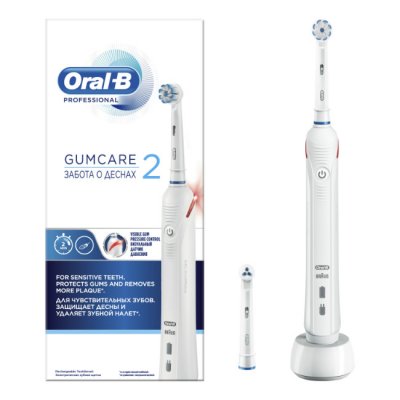 Купить oral-b (орал-би) электрическая зубная щетка professional gumcare 2/d5015232, (тип 3766) в Павлове