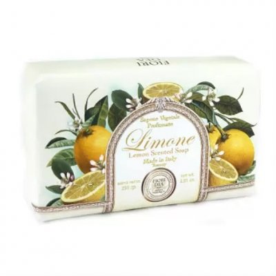 Купить фьери дея (fiori dea) мыло кусковое лимон 250 г, 1шт в Павлове