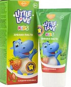Купить little love (литтл лав) зубная паста детская сладкая клубника 2+, 62 гр в Павлове