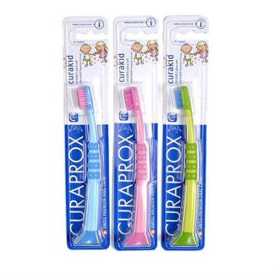 Купить curaprox (курапрокс) зубная щетка детская с гуммированной ручкой curaprox curakid 4260, 1 шт в Павлове