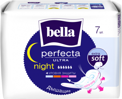 Купить bella (белла) прокладки perfecta ultra night extra soft 7 шт в Павлове