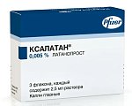 Купить ксалатан, капли глазные 0,005%, флакон-капельница 2,5мл в упаковке 3 шт в Павлове