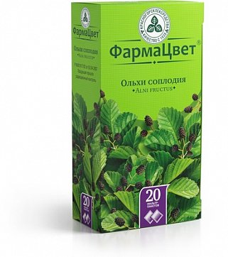 Ольхи соплодия, фильтр-пакеты 1,5г, 20 шт