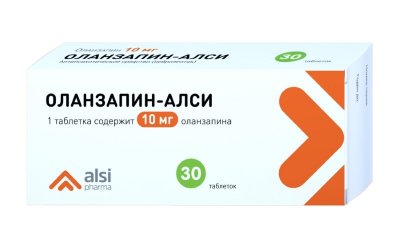 Купить оланзапин-алси, тбл 10мг №30 (алси фарма, россия) в Павлове