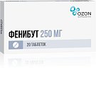 Купить фенибут, таблетки 250мг, 20 шт в Павлове