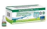 Купить энтеролактис фибра, сироп 10мл флаконы 12 шт+капсула с порошком в крышках флаконов бад в Павлове