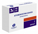 Купить атомоксетин канон, капсулы 60мг, 7 шт в Павлове