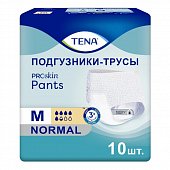Купить tena proskin pants normal (тена) подгузники-трусы размер m, 10 шт в Павлове