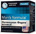 Купить man's formula (мен-с формула) потенциал форте maximum, капсулы 15 шт бад в Павлове