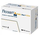 Купить лозап плюс, таблетки, покрытые оболочкой 12,5мг+50мг, 90 шт в Павлове