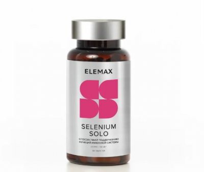 Купить elemax selenium solo (элемакс селен соло) таблетки, 60 шт бад в Павлове
