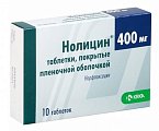 Купить нолицин, таблетки 400мг, 10 шт в Павлове