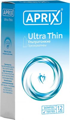 Купить презервативы априкс ультратонкие №12 (thai nippon rubber indusyry co.,ltd, китай) в Павлове