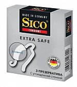 Купить sico (сико) презервативы extra safe с утолщенной стенкой, 3шт в Павлове