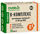 Купить overvit (овервит) в-комплекс, капсулы 30шт бад в Павлове