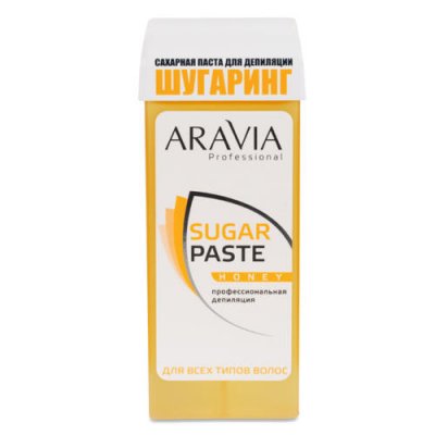 Купить aravia (аравиа) паста сахарная для депиляции очень мягкой консистенции медовая картридж 150г в Павлове