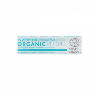 Купить organic people (органик) зубная паста имбирная шипучка 85 г в Павлове
