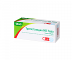 Купить триметазидин мв-тева, таблетки пролонгированного действия, покрытые пленочной оболочкой 35мг, 60 шт в Павлове