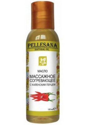 Купить pellesana (пеллесана) масло массажное согревающее с кайенским перцем 100 мл в Павлове