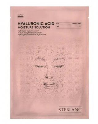 Купить steblanc (стебланк) маска для лица тканевая увлажняющая гиалуроновая кислота, 1 шт  в Павлове