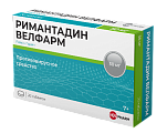 Купить римантадин-велфарм, таблетки 50мг, 20 шт в Павлове