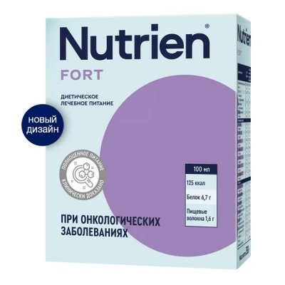 Купить нутриэн форт сухой специализированный для диетического лечебного питания с нейтральным вкусом, пакет 350г в Павлове