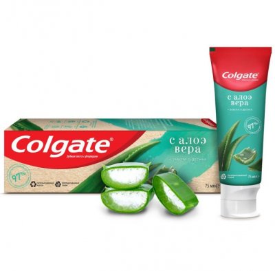 Купить колгейт (colgate) зубная паста забота о деснах с алоэ вера, 75мл в Павлове