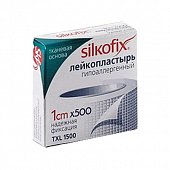 Купить silkofix (силкофикс) пластырь на тканной основе 1смх500см белый в Павлове