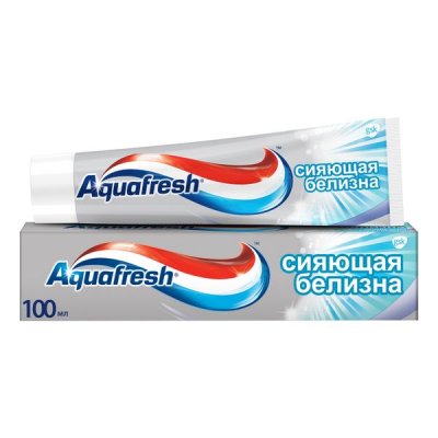 Купить аквафреш зубная паста сияющая белизна 100мл в Павлове