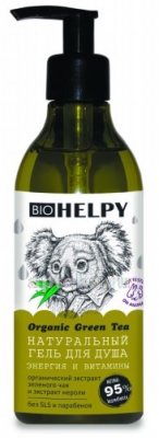 Купить biohelpy (биохелпи) гель для душа натуральный энергия и витамины, 400мл в Павлове