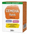 Купить семена льна компас здоровья, пачка 200г бад в Павлове