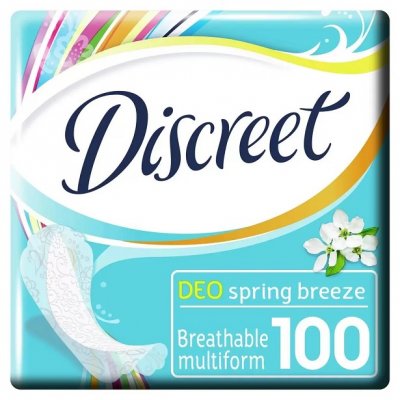 Купить discreet (дискрит) прокладки део весенний бриз 100шт в Павлове
