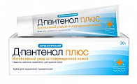 Купить д-пантенол плюс крем для наружного применения антисептический, туба 30г в Павлове