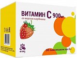 Купить витамин с 900мг, пакетики-саше 5г, со вкусом клубники, 20 шт бад в Павлове