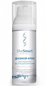 Купить shesmart (шисмарт) крем дневной для глубокого восстановления кожи с гиалуроновой кислотой, пептидами, ниацинамидом и витамином е, 50мл в Павлове