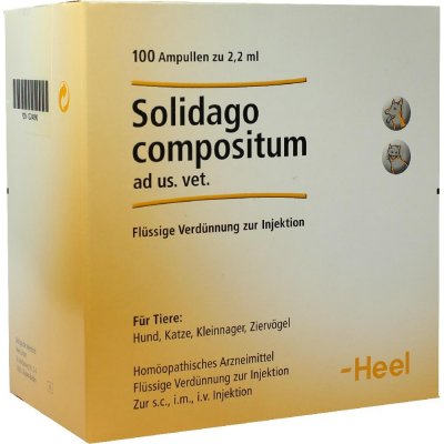 Купить солидаго композитум с, раствор для внутримышечного введения гомеопатический 2,2мл, ампулы 100шт в Павлове