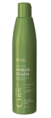 Купить estel (эстель) шампунь для объема сухих и поврежденных волос curex volume, 300мл в Павлове