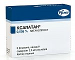 Купить ксалатан, капли глазные 0,005%, флакон-капельница 2,5мл в упаковке 3 шт в Павлове