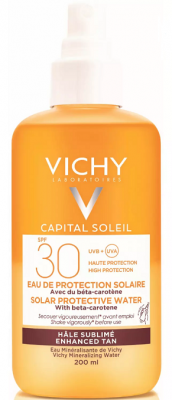 Купить vichy capital soleil (виши) спрей двухфазный для тела активатор загара 200мл spf30 в Павлове
