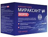 Купить мираксант форте, капсулы (капсулы №1 массой 535 мг капсулы №2 массой 495 мг) 120 шт. бад в Павлове