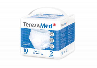 Купить terezamed (терезамед), трусы подгузники для взрослых medium, размер 2 10 шт в Павлове