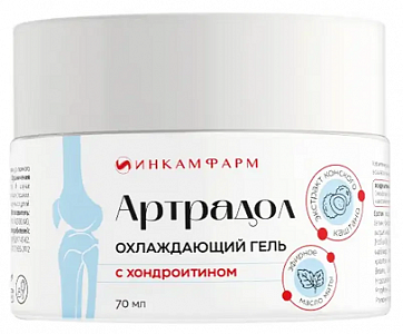 Артрадол, гель охлаждающий с хондроитином, 70мл